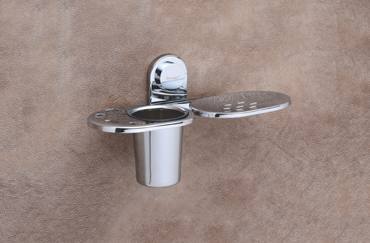 Soap Dish & Brush Holder