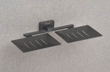 Dual Brass Soap Dish